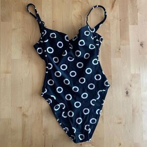 La Perla Vintage scoop Open Back One Piece Swimsuit